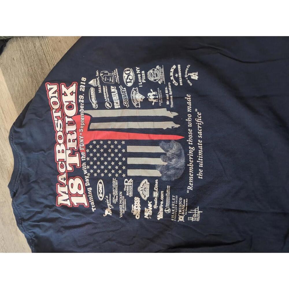 Lot Of (8) XL Short Sleeve Fire Department Shirts (Philly, Reading, Montgomery) - Picture 5 of 9